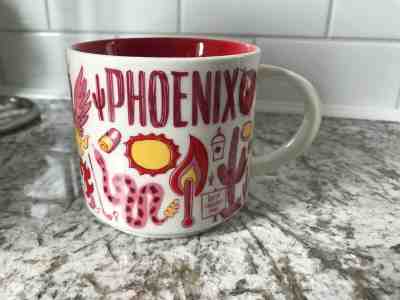 2018 - PHOENIX ARIZONA STARBUCKS Coffee Co. "Been There" Mug Series - Sold on eBay Jan, 5th 2020 for $19.99