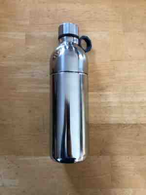 NEW Starbucks Water Bottle Silver Double Wall Stainless Steel 20 Oz - Sold on eBay Jan, 5th 2020 for $17.99