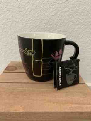 Hong Kong Mug Starbucks 15th Anniversary Cup New HK 2015 Neon 12 Oz Glow - Sold on eBay Jan, 5th 2020 for $29.99