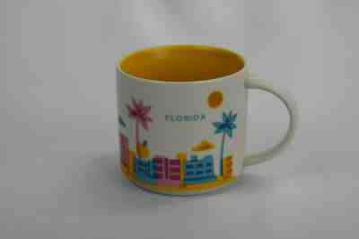 Starbucks Coffee Mug Cup  FLORIDA You Are Here Collection 14 oz Mint  - Sold on eBay Jan, 5th 2020 for $17.99