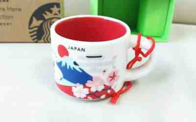 New Starbucks JAPAN v1 2oz Ornament Mug Mt Fuji You Are Here YAH Japan limited  - Sold on eBay Jan, 5th 2020 for $18.00