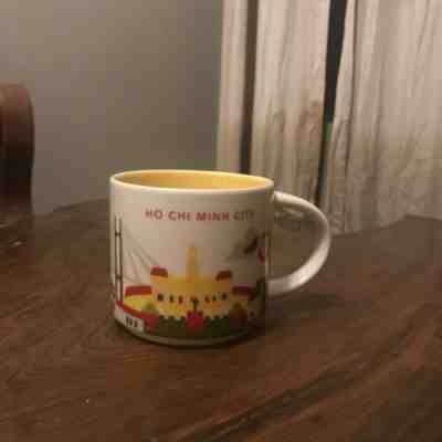 Starbucks HO CHI MINH CITY Vietnam You Are Here 14 Oz Mug.  - Sold on eBay Jan, 5th 2020 for $19.99