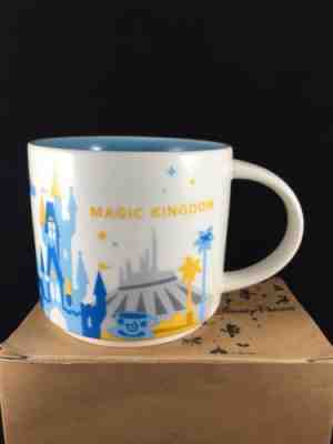 Starbucks You Are Here Collection Magic Kingdom 14 oz Mug Disney Parks EUC - Sold on eBay Jan, 5th 2020 for $21.00