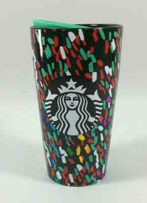 Starbucks Holiday 2019 Confetti Christmas Ceramic Tumbler - Sold on eBay Jan, 5th 2020 for $25.99