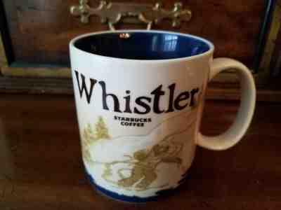 STARBUCKS City Mug "Collector Series" / WHISTLER / Retired - Mint - Sold on eBay Jan, 5th 2020 for $37.50