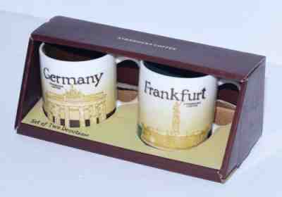 Starbucks Coffee Set 2 Demitasse Espresso Cups Germany & Frankfurt - Sold on eBay Jan, 5th 2020 for $44.99