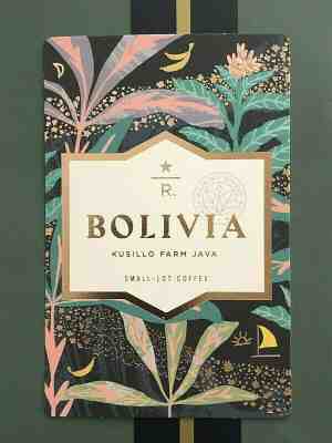 Starbucks Reserve Coffee Bolivia Kusillo Farm Java Taster Card New - Sold on eBay Jan, 5th 2020 for $35.00