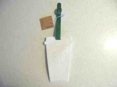 NEW Starbucks Summer 2019 Leather Luggage Tag Collectible LIMITED EDITION!  - Sold on eBay Jan, 5th 2020 for $17.00