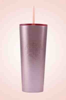 Rose Gold Starbucks Holiday 2019 Tumbler - Sold on eBay Jan, 5th 2020 for $24.55