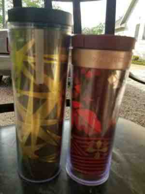  Lot 2 STARBUCKS TRAVEL TUMBLER NEW  - Sold on eBay Jan, 5th 2020 for $29.99