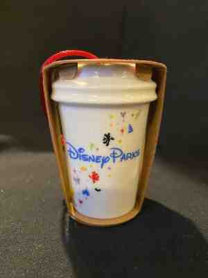Starbucks Disney Parks Ceramic Ornament - New - Sold on eBay Jan, 5th 2020 for $35.00