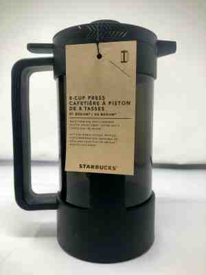 Starbucks Stainless Steel Coffee French Press Soft Touch Handle - Matte Black - Sold on eBay Jan, 5th 2020 for $29.99
