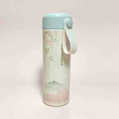 Starbucks Korea 2019 Cherry Blossom SS Strap Tumbler 355ml+Tracking - Sold on eBay Jan, 5th 2020 for $39.00