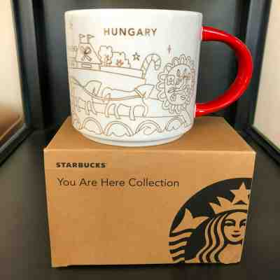 Starbucks HUNGARY YOU ARE HERE collection country mug cup CHRISTMAS HOLIDAY - Sold on eBay Jan, 5th 2020 for $44.95
