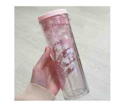 NEW 2019 Starbucks Coffee Korea Cherry Blossom Art Tumbler Tea Tumbler 355ml - Sold on eBay Jan, 5th 2020 for $37.52
