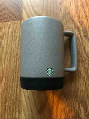 Starbucks 14oz Coffee Mug Cup Non Slip Travel Ceramic Desktop Matte Grey - Sold on eBay Jan, 5th 2020 for $19.99