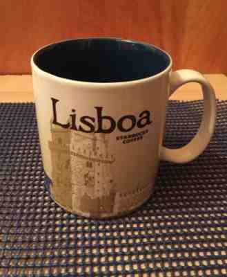 NWT Starbucks City Lisboa Portugal Global Icon 16fl.oz. 2015 Collectors Series - Sold on eBay Jan, 5th 2020 for $30.00