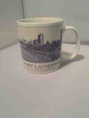 Starbucks 2008 [True] FORT LAUDERDALE "Venice of America 18 Ounce 4 1/8" Mug - Sold on eBay Jan, 5th 2020 for $21.95