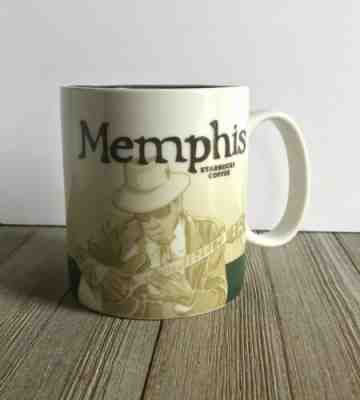 Starbucks Memphis Icon Mug series 2012 16 oz Discontinued Rare Collectible - Sold on eBay Jan, 5th 2020 for $25.50