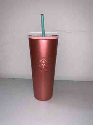 NEW STARBUCKS 2019 HOLIDAY COLD CUP PINK OMBRÉ STAINLESS STEEL TUMBLER 24 fl oz - Sold on eBay Jan, 5th 2020 for $32.99