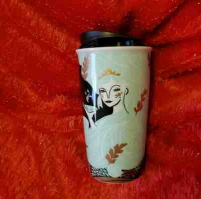 STARBUCKS 2018 Siren Mermaid Limited Edition Fall Collection Ceramic Tumbler NWT - Sold on eBay Jan, 5th 2020 for $29.95