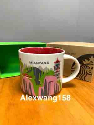 New Starbucks 2019 China YAH Mianyang You Are Here 14oz Mug - Sold on eBay Jan, 5th 2020 for $25.99