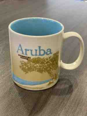 16 oz Starbucks Mug Cup Aruba City Collector Series Mug - Sold on eBay Jan, 5th 2020 for $25.00