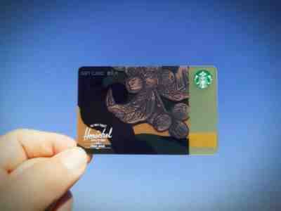 Starbucks 2018 China Cross Over With Herschel Gift Card - Sold on eBay Jan, 5th 2020 for $15.00