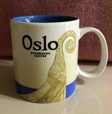 Starbucks Coffee Original City MUG series 2016 OSLO Norway 16 oz - Sold on eBay Jan, 5th 2020 for $50.00