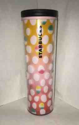 Starbucks Easter Egg Tumbler 16 oz. Pink with Black Lid - Sold on eBay Jan, 4th 2020 for $18.99