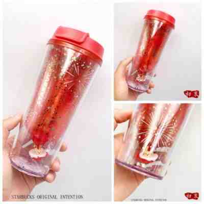 Starbucks 2020 China Chinese New Year Of Rat 12oz Happy Little World Tumbler - Sold on eBay Jan, 4th 2020 for $23.99