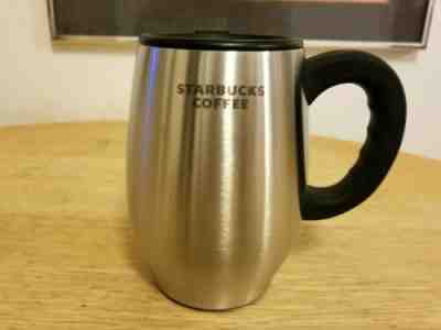Starbucks 2006 Stainless Steel Clyde Mug With Lid, 16 oz.  - Sold on eBay Jan, 4th 2020 for $24.99