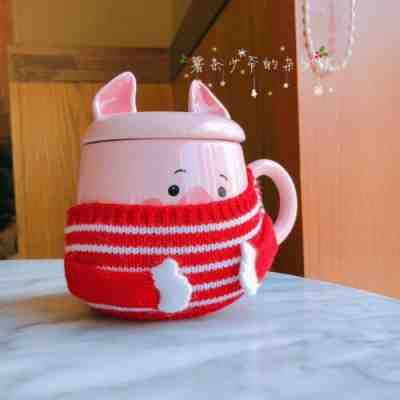 New China 2019 Starbucks Chinese New Year Sweater Pig 12oz Mug - Sold on eBay Jan, 4th 2020 for $49.99