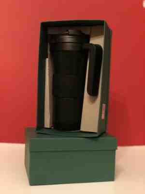 Starbucks Miller Black Stainless Steel Tumbler  16 Oz 2016. NWB!