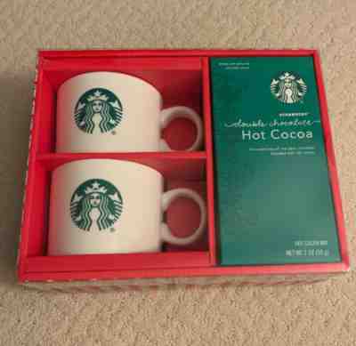 Starbucks "Hot Cocoa For 2" Ceramics Mugs And Cocoa Mix New In Box - Sold on eBay Jan, 4th 2020 for $17.00