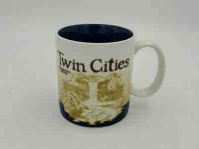 Starbucks Coffee Twin Cities Collector Series 2009 Mug 16 oz Blue Interior - Sold on eBay Jan, 4th 2020 for $19.95