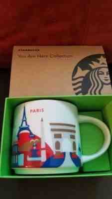 STARBUCKS ~ Paris ~ "You Are Here" Icon Mug (NEW) ~14 Oz NWT Paris France - Sold on eBay Jan, 4th 2020 for $34.99