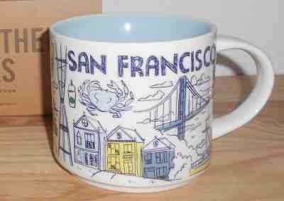 Starbucks Coffee Mug San Francisco Been There Across the Globe Collection NIB - Sold on eBay Jan, 4th 2020 for $19.99