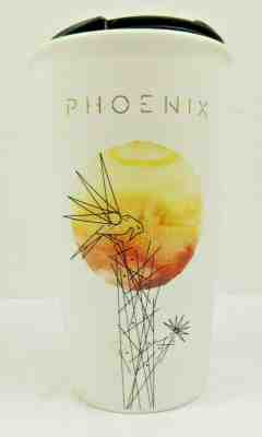 Starbucks Phoenix AZ Desert Sun Double Wall Ceramic Tumbler Travel Mug 12 oz New - Sold on eBay Jan, 4th 2020 for $32.95