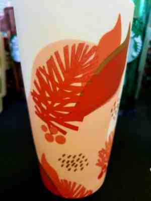 NWT Starbucks Coffee Tumbler 2019 Holiday Ceramic Double Wall 12oz Beautiful - Sold on eBay Jan, 4th 2020 for $15.00