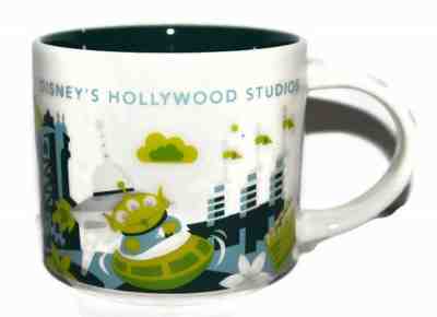 NIB Disney Hollywood Studios Starbucks You Are Here Mug Ceramic Coffee Mug 14 oz - Sold on eBay Jan, 4th 2020 for $24.95