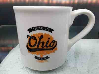 Starbucks 14 fl oz Large Ceramic Coffee Mug Cup ORIGINAL Ohio 2013 Made In USA  - Sold on eBay Jan, 4th 2020 for $15.99