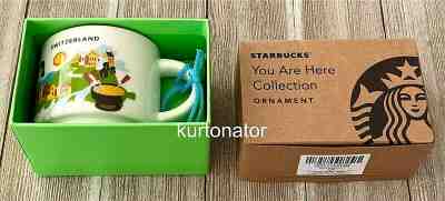 Starbucks You Are Here SWITZERLAND Collection Mini Mug Ornament NEW Holiday 2019 - Sold on eBay Jan, 4th 2020 for $31.99