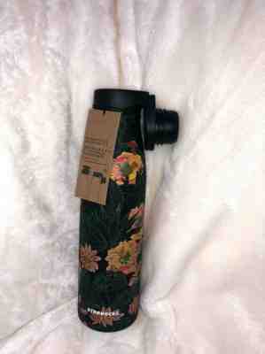 Starbucks water bottle with magnetic lid flower pattern new - Sold on eBay Jan, 4th 2020 for $15.00