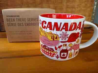 NEW~Starbucks 2018 Canada Been There Series 14Oz. Cocoa Coffee Tea Mug - Sold on eBay Jan, 4th 2020 for $19.95