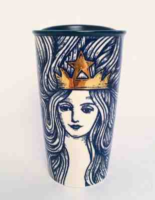 NEW STARBUCKS Siren Mermaid Gold Crown Anniversary Tumbler Mug *FREE SHIPPING* - Sold on eBay Jan, 4th 2020 for $60.00