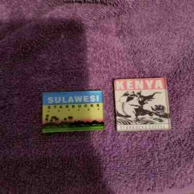 starbucks magnets RARE collectible kenya elephant and others!-Eight total --Read - Sold on eBay Jan, 4th 2020 for $29.00