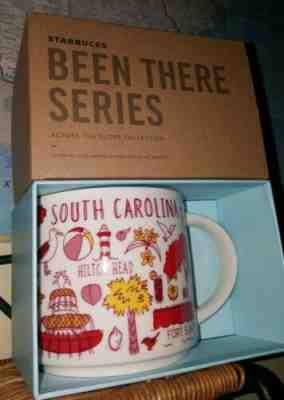 NIB - STARBUCKS BEEN THERE COLLECTION SERIES - SOUTH CAROLINA MUG 14 OZ SC MB  - Sold on eBay Jan, 4th 2020 for $26.00