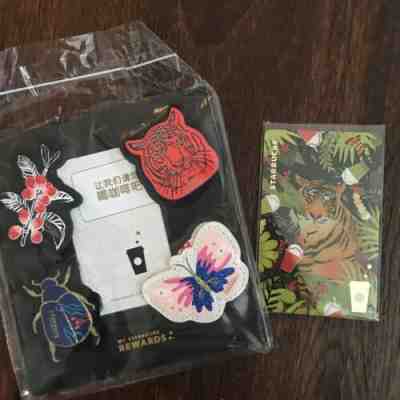INTACT New Starbucks China 2018 Summer Jungle Tiger MSR Card Set Pin Covered - Sold on eBay Jan, 4th 2020 for $20.00