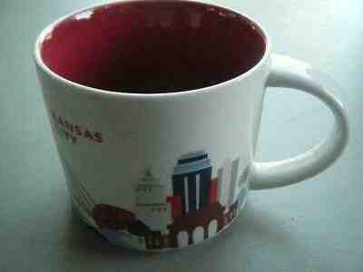 Kansas City STARBUCKS MUG 14 oz. ~You Are Here City~ 2014 Collection NEW IN BOX - Sold on eBay Jan, 4th 2020 for $17.00